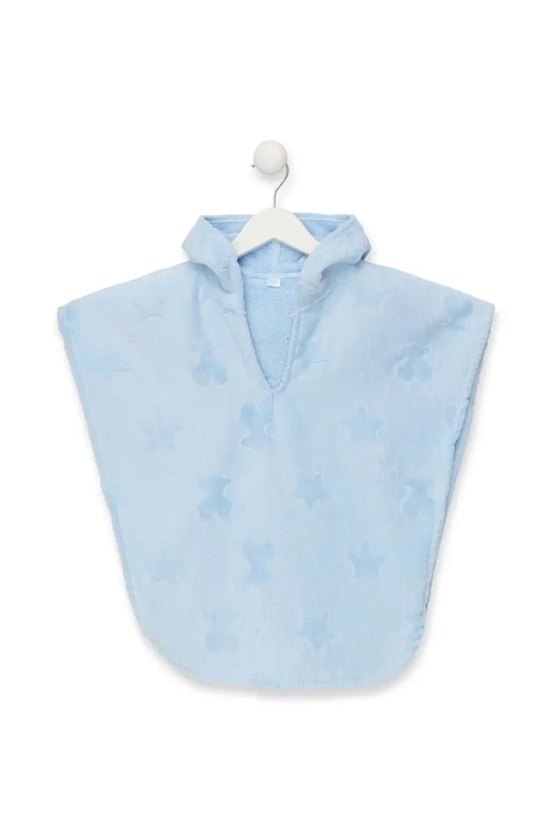 accapatoio bambino/a colore blu