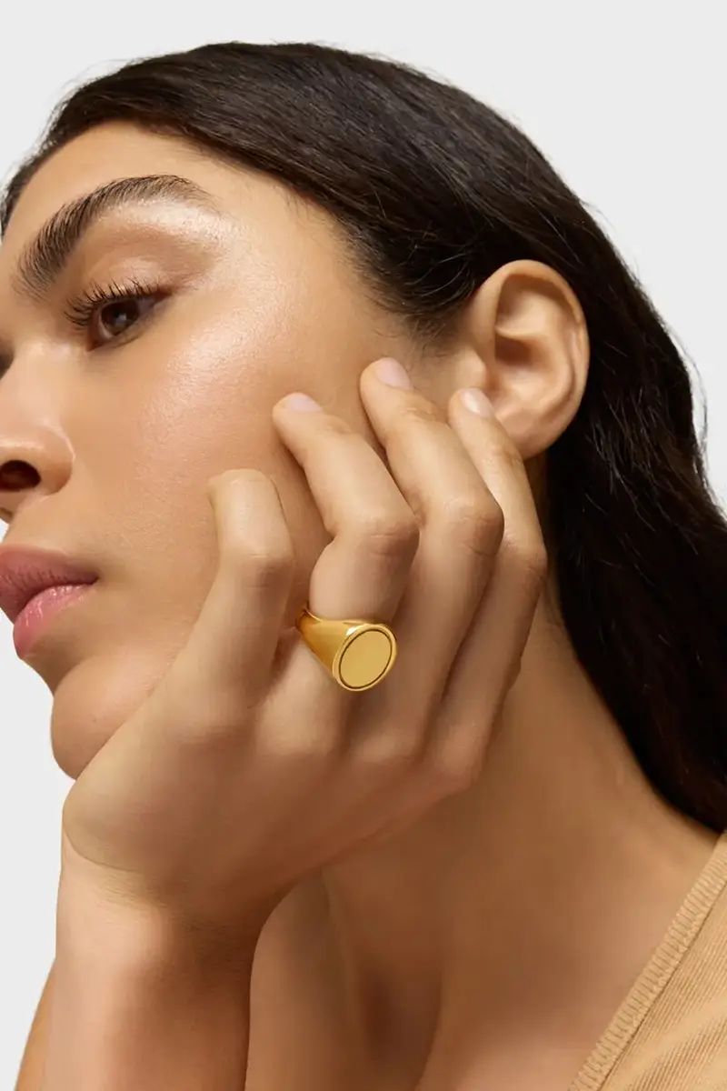 anello con sigillo 1004323512 Oro miniatura 5