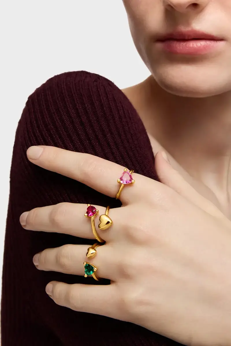 anello in argento placato in oro 1004327011 miniatura 5