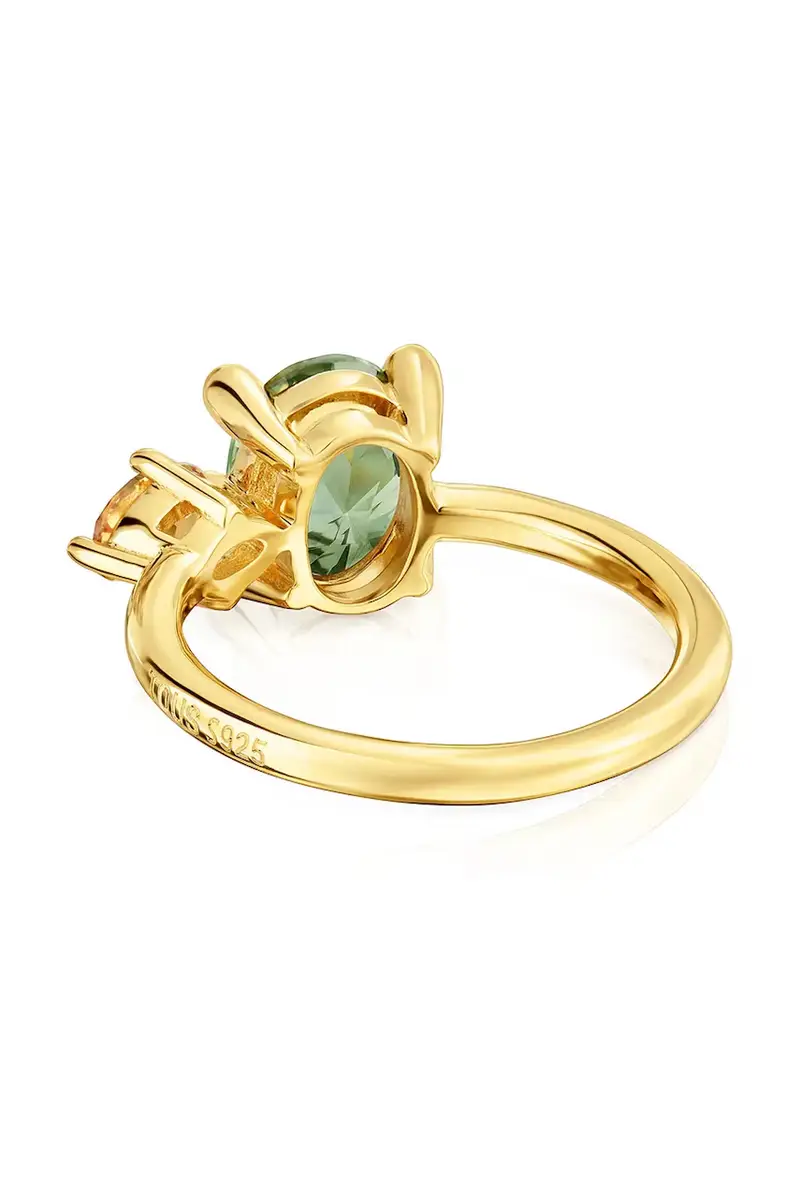 anello in argento placato in oro Color Lab 1004251412 miniatura 3