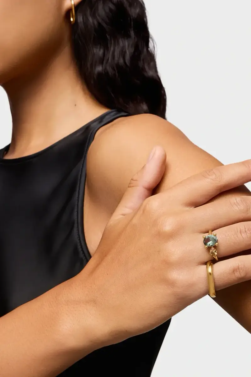 anello in argento placato in oro Color Lab 1004251412 miniatura 5