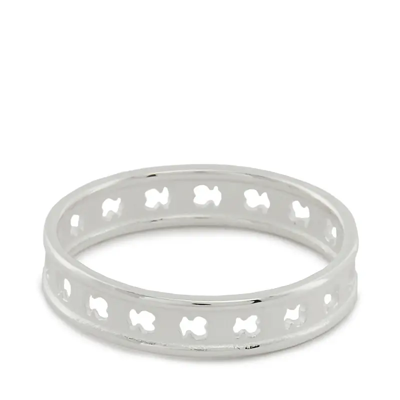 Anello TOUS Bear 1003714312 Argento