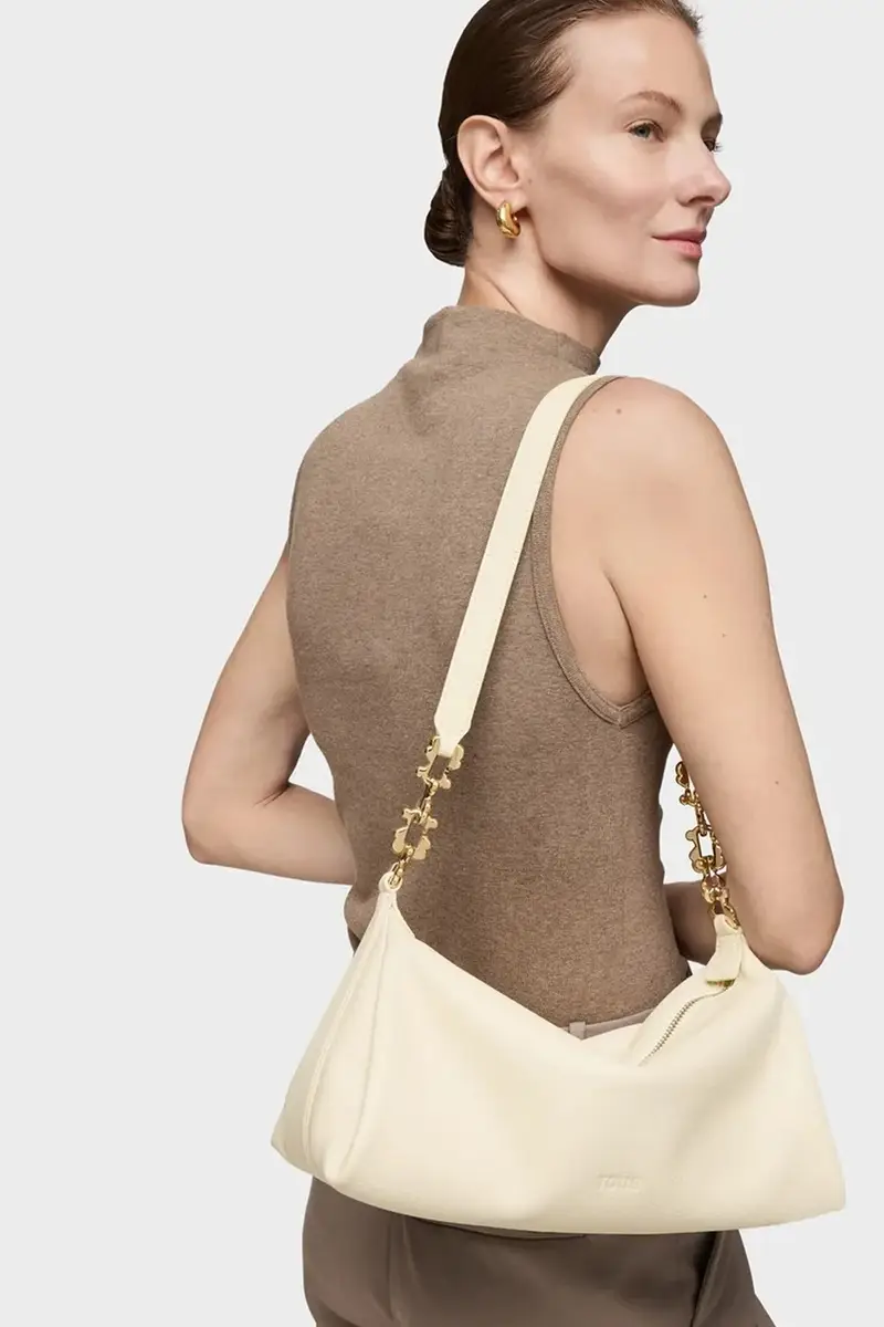 Tous Borsa a mano Beige 3840285 miniatura 5