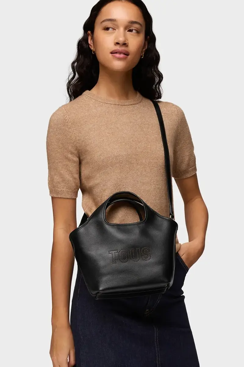 Tous Borsa a mano Nero 3151125 miniatura 4