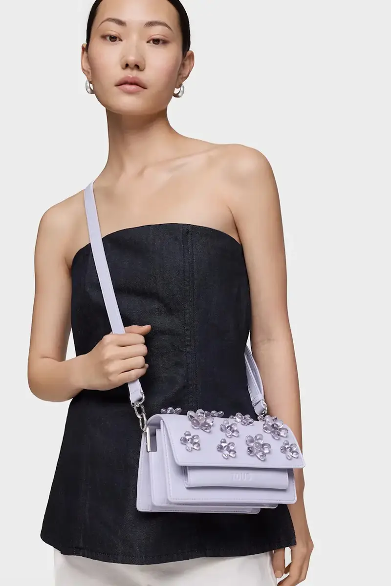 borsetta AUDREE colore violetto 2002286268 miniatura 5