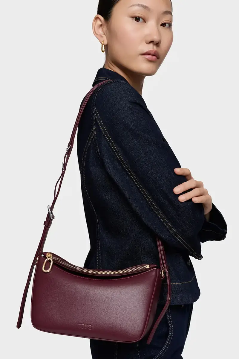 borsetta CITY colore granata 2002302921 miniatura 4