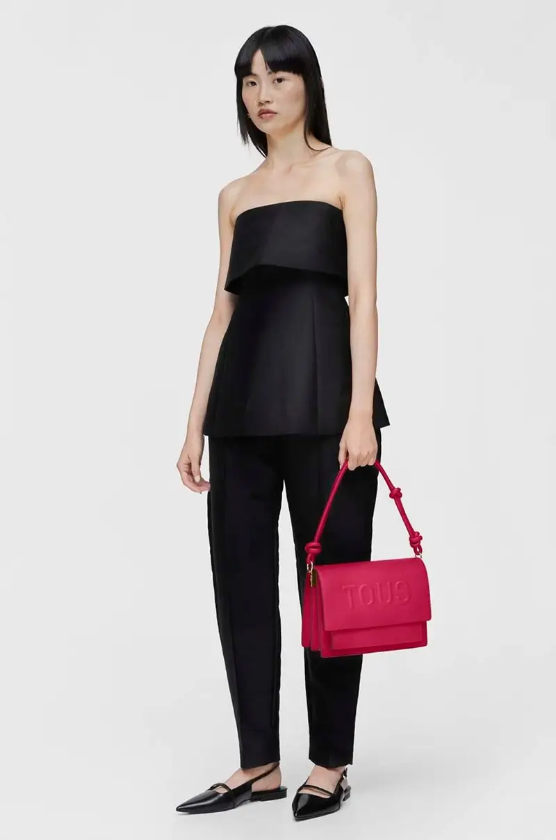 borsetta colore rosa miniatura 5