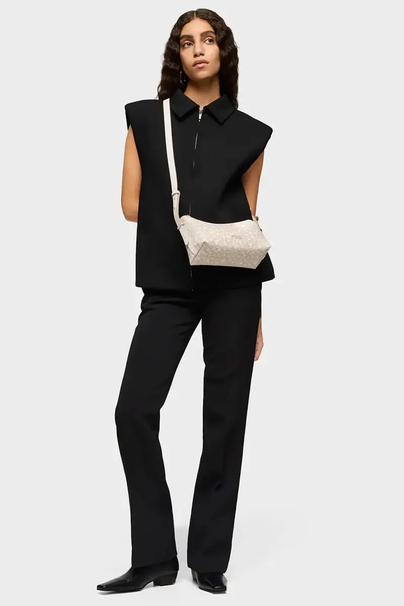 borsetta KAOS MINI LINES colore beige 2002183201 miniatura 5