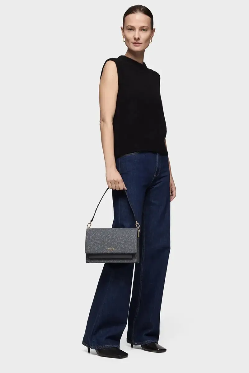 borsetta KAOS MINI LINES colore grigio 2002183347 miniatura 5