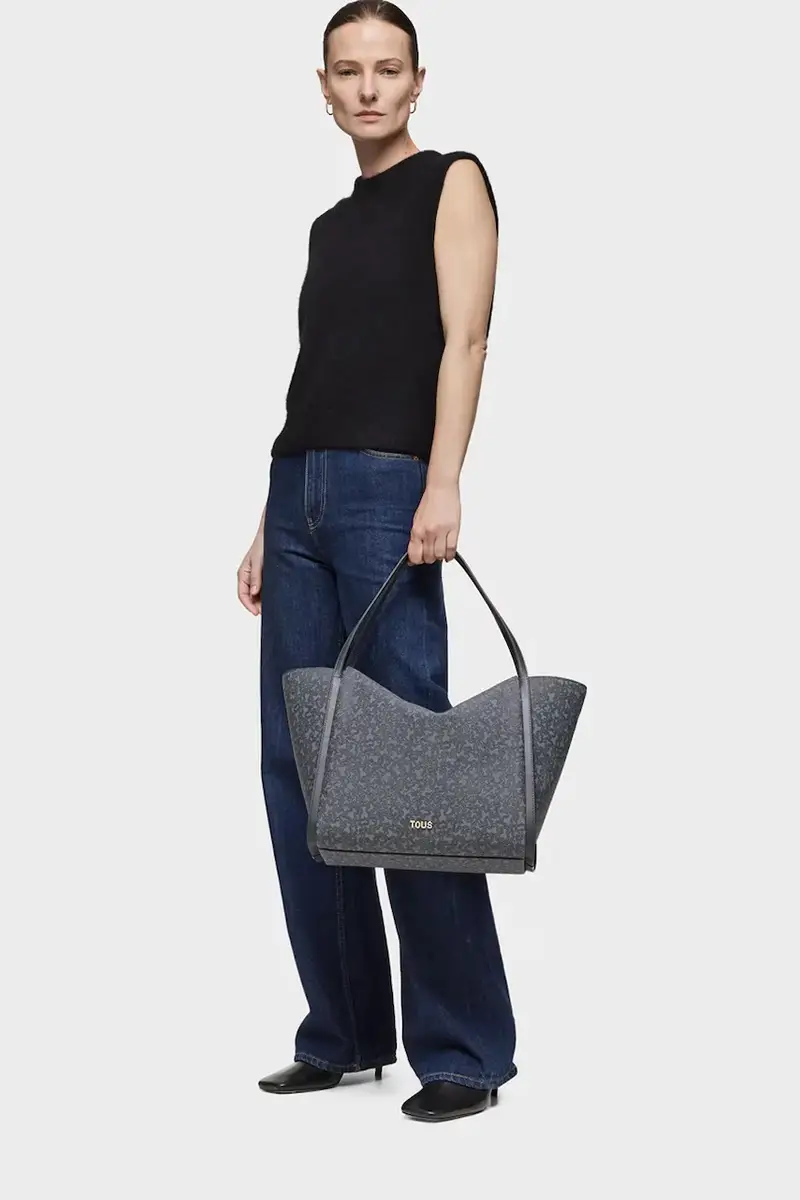 borsetta KAOS MINI LINES colore grigio 2002183748 miniatura 5