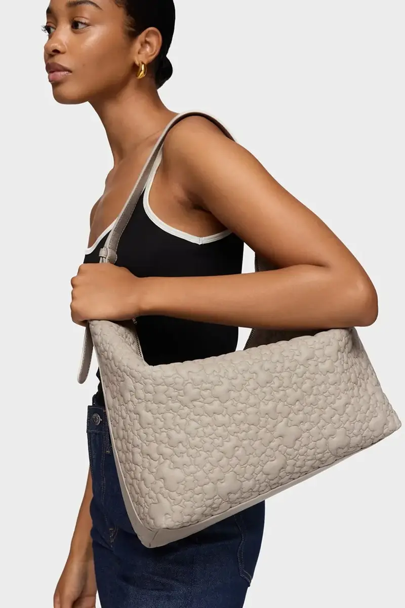 borsetta Puffy Bear colore beige 2002304843 miniatura 4