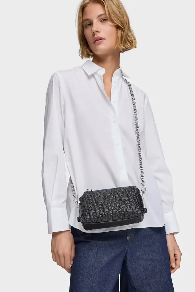 borsetta Puffy Bear colore nero 2002305051 miniatura 5