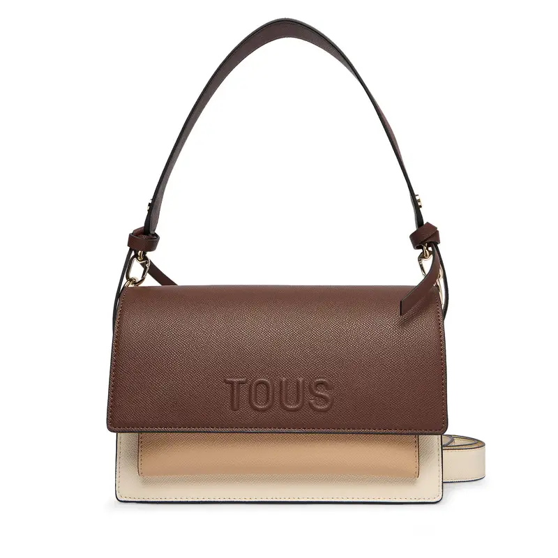 Borsetta TOUS Audree Saffiano 2002358201 Marrone