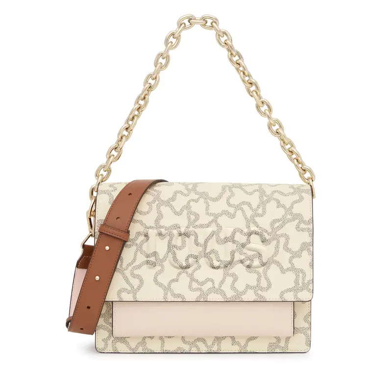 Borsetta TOUS Bandolera M. Audree K Icon 2001799504 Écru Écru