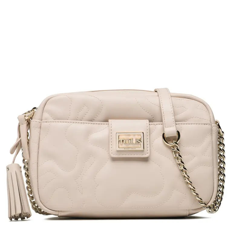 Borsetta TOUS Bandolera-Reporter K Dream 2001577643 Écru Écru