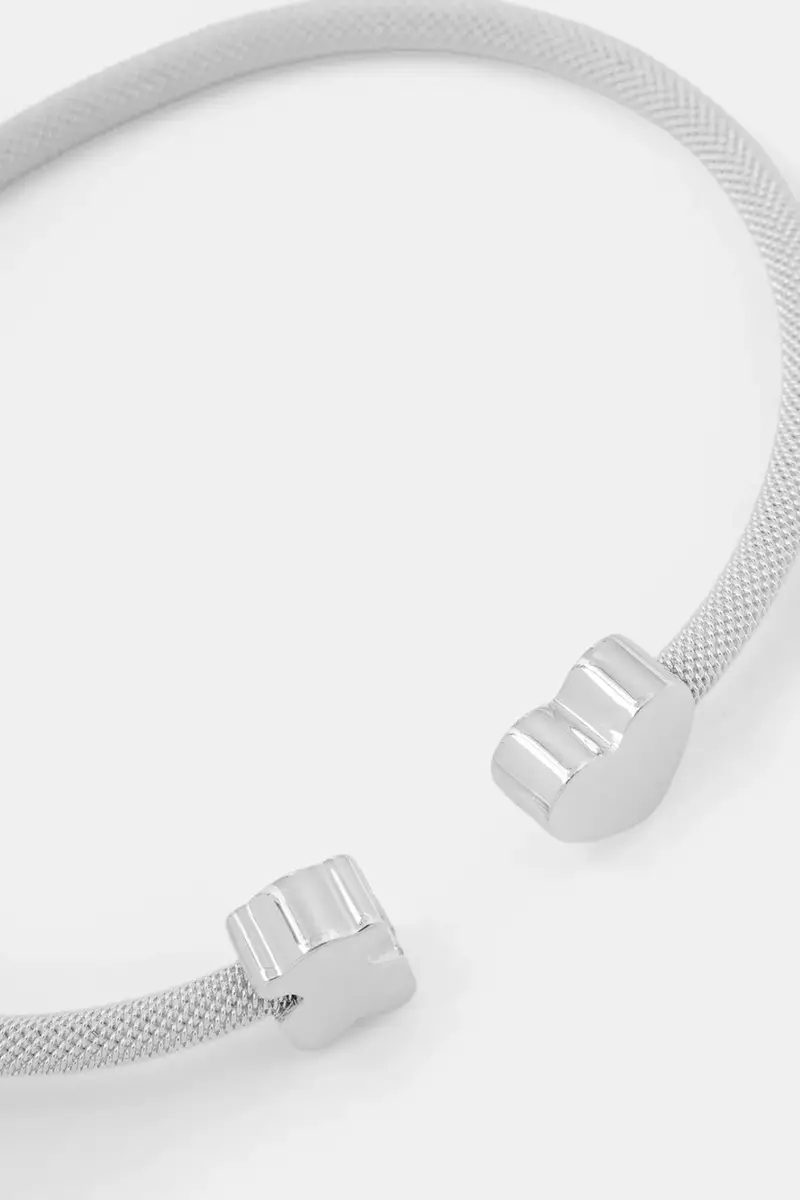 bracciale argentato ICON MESH Argento miniatura 2