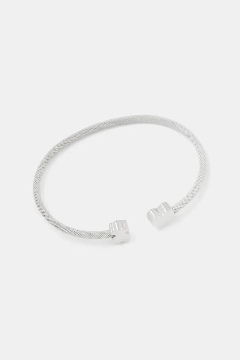 bracciale argentato ICON MESH Argento