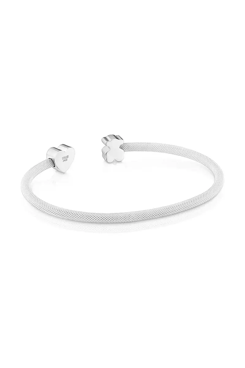 bracciale in argento ICON MESH miniatura 3