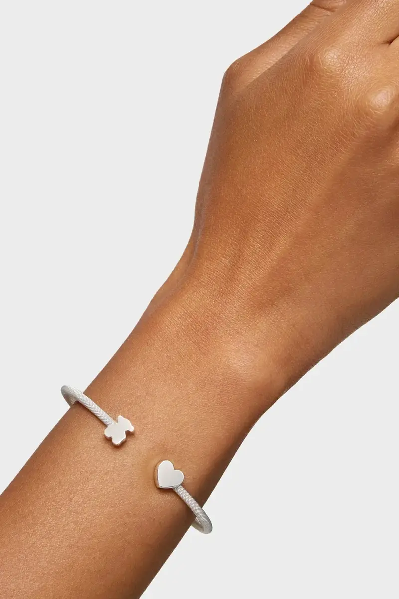 bracciale in argento ICON MESH miniatura 5