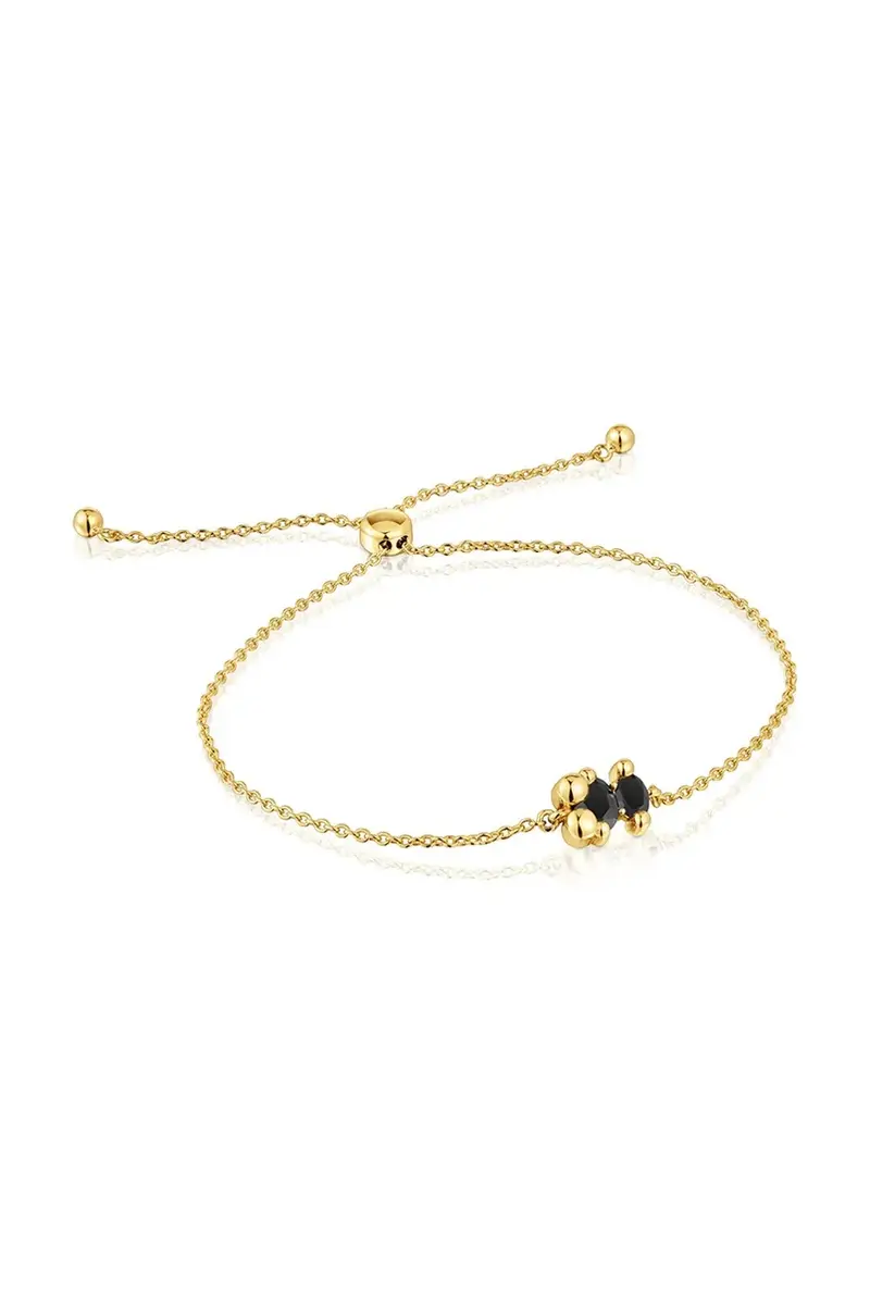 bracciale in argento placcato in oro Bold Bear Gem 1004228600 miniatura 2