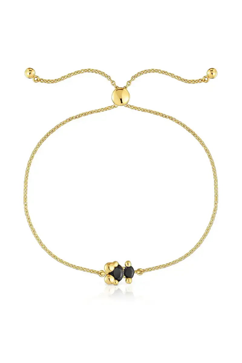 bracciale in argento placcato in oro Bold Bear Gem 1004228600