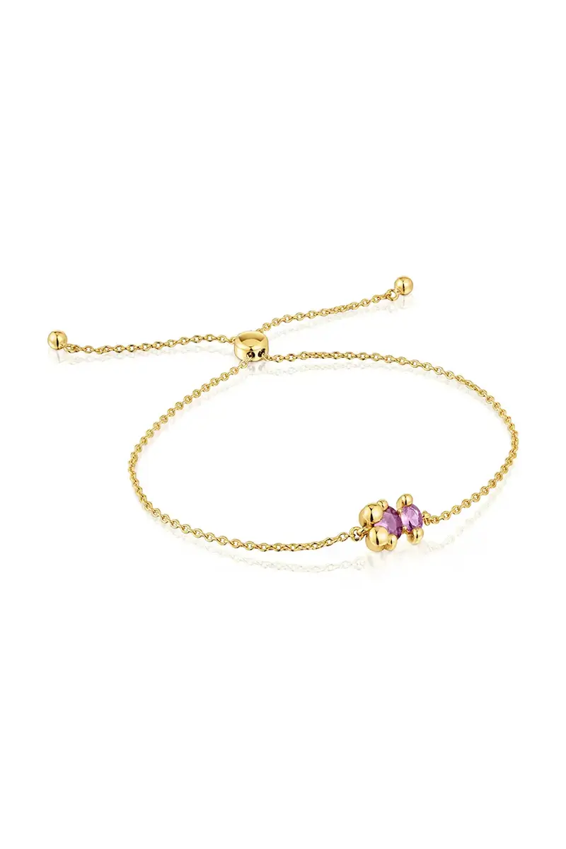 bracciale in argento placcato in oro Bold Bear Lab 1004253800 miniatura 2