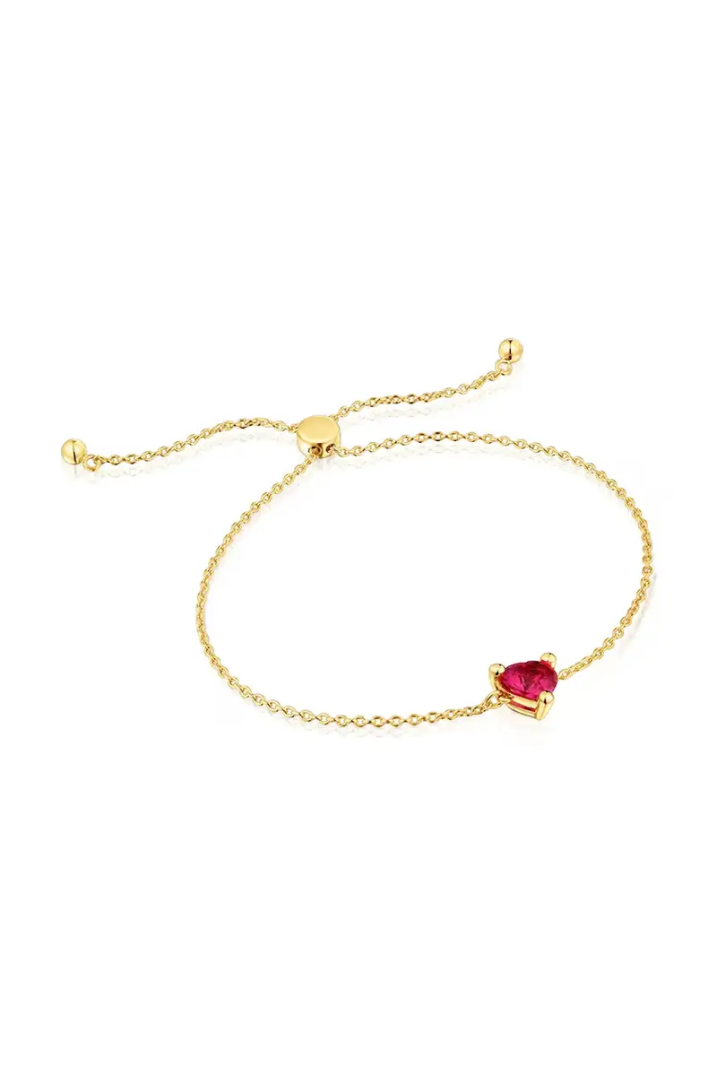 bracciale in argento placcato in oro donna 1004337200 miniatura 2