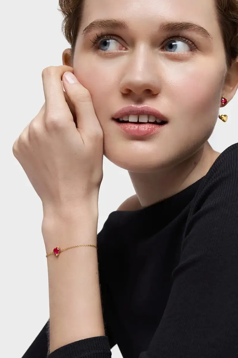 bracciale in argento placcato in oro donna 1004337200 miniatura 4