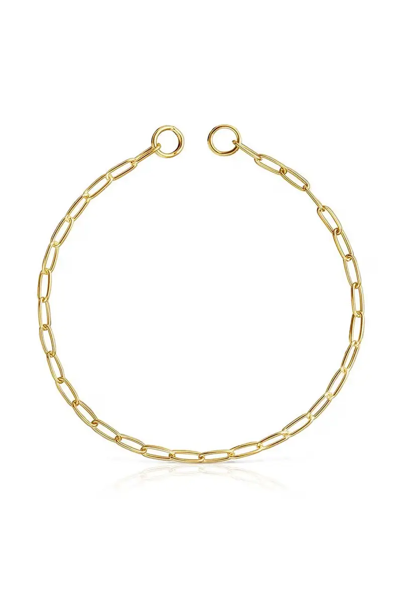 bracciale in argento placcato in oro Hold Oval 1004227600