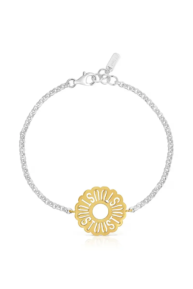 bracciale in argento placcato in oro Miranda 1004214800