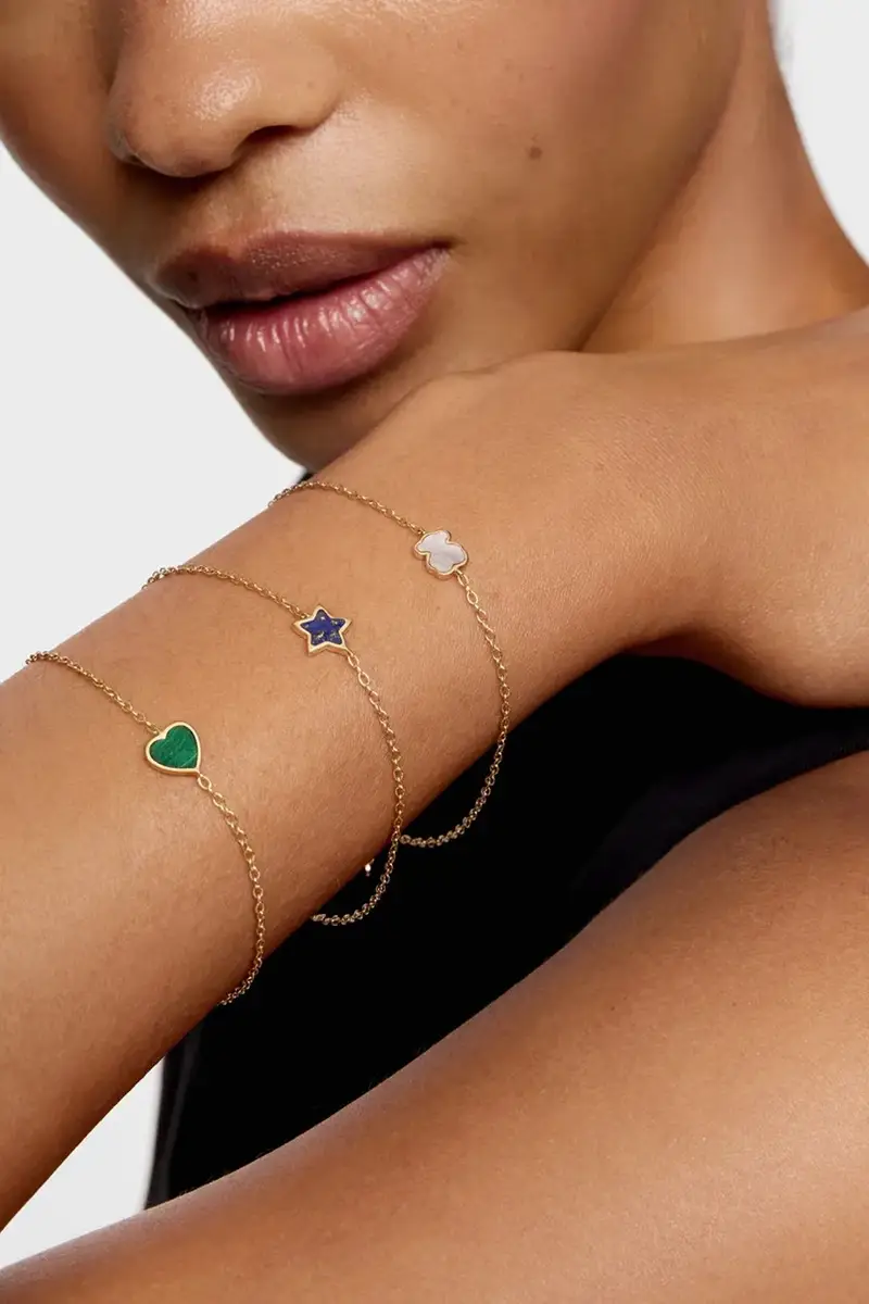 bracciale in oro donna 1004435700 miniatura 5