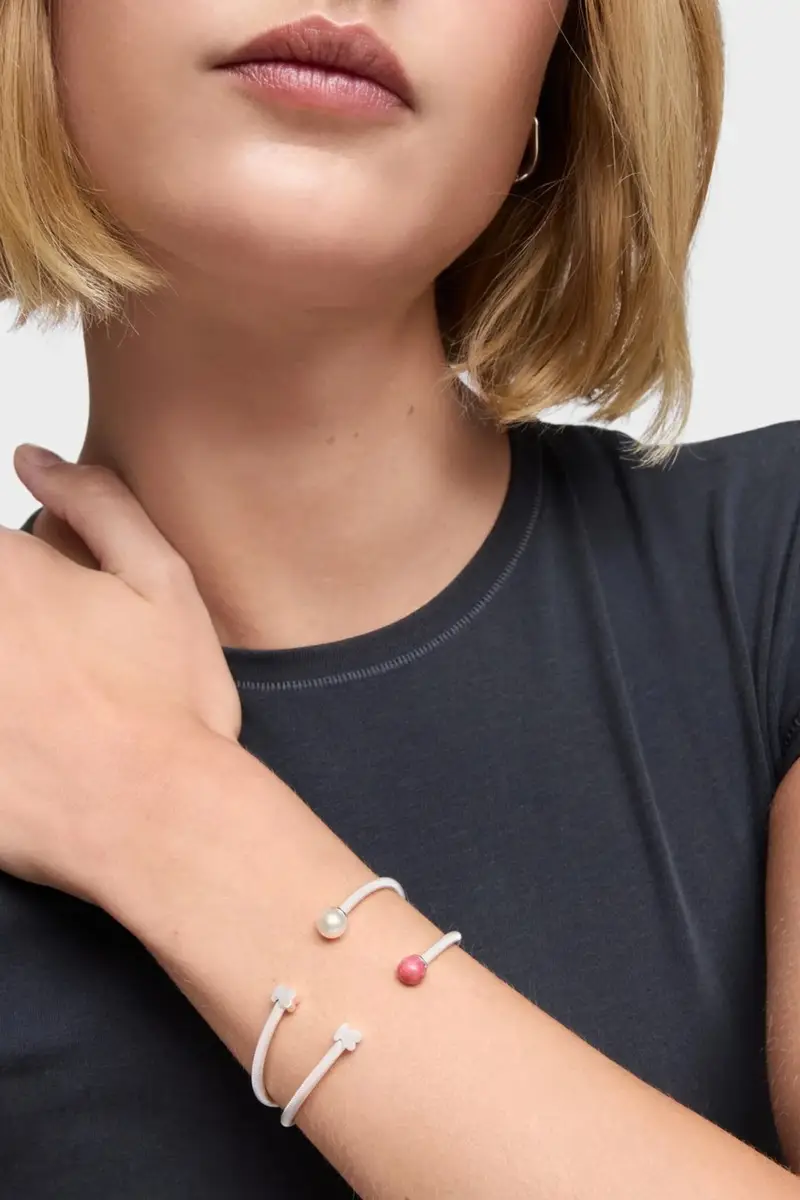 braccialetto ICON MESH Argento miniatura 5