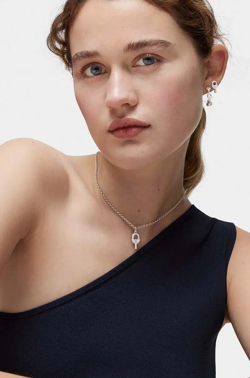 ciondolo in argento Manifesto miniatura 5