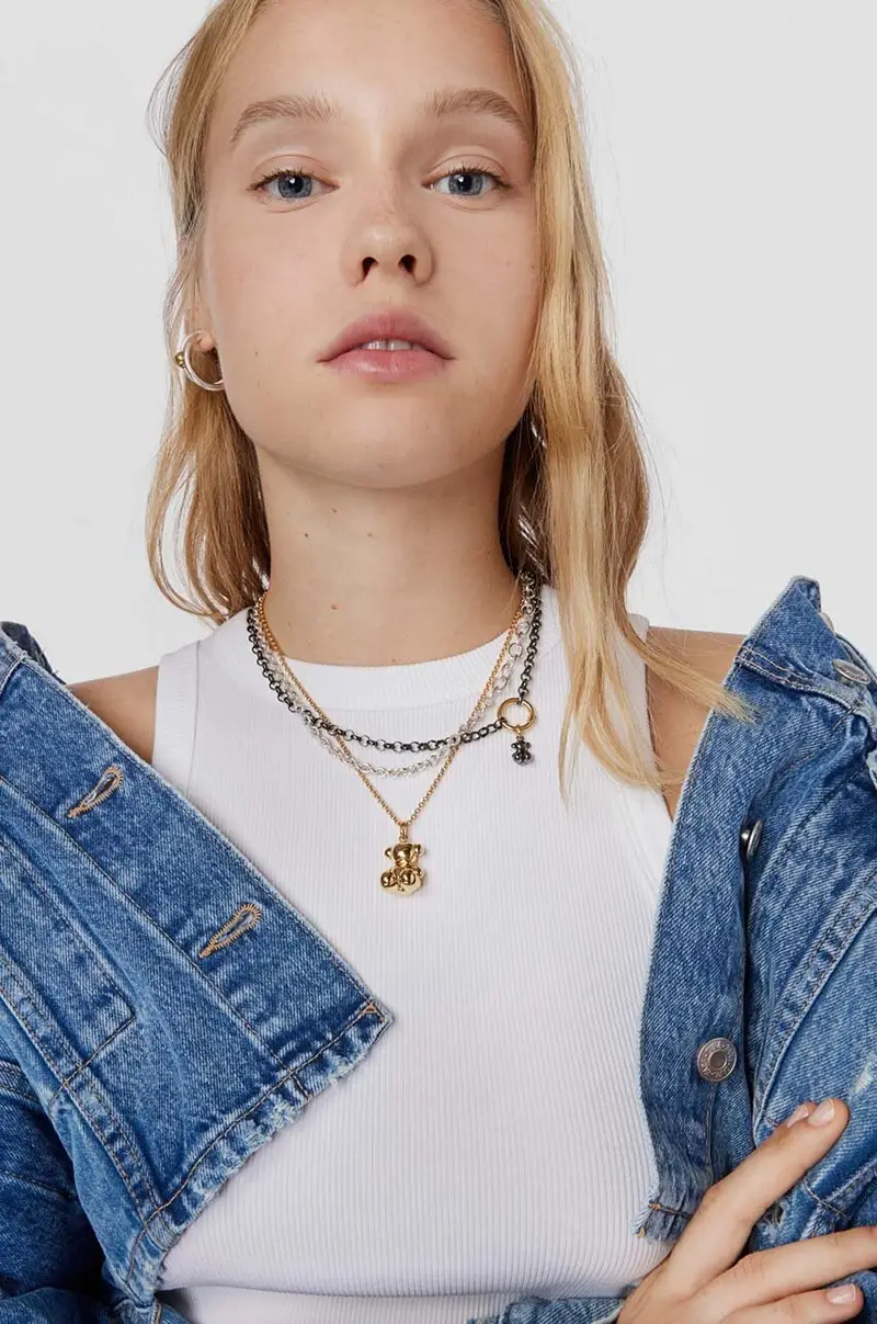 ciondolo in argento Oro miniatura 5