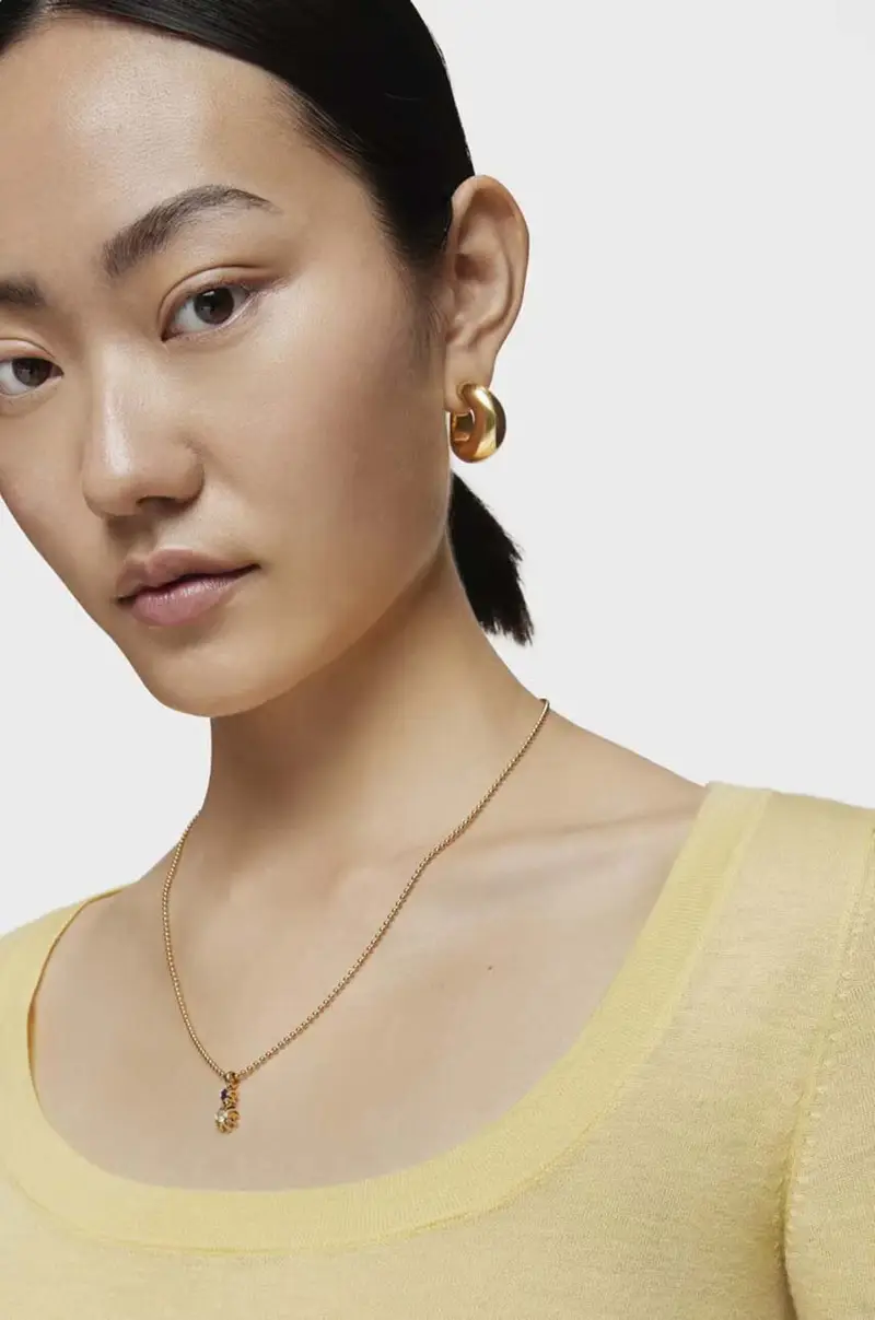 ciondolo in argento placcato oro 1004090300 miniatura 5