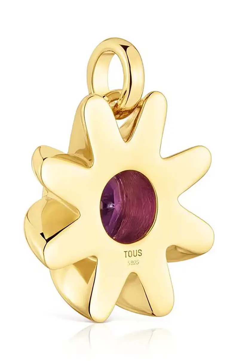 ciondolo in argento placcato oro 1004090400 miniatura 3