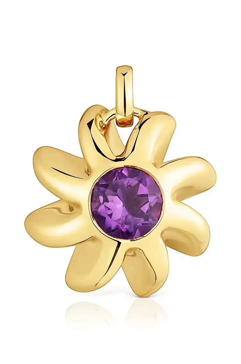 ciondolo in argento placcato oro 1004090400