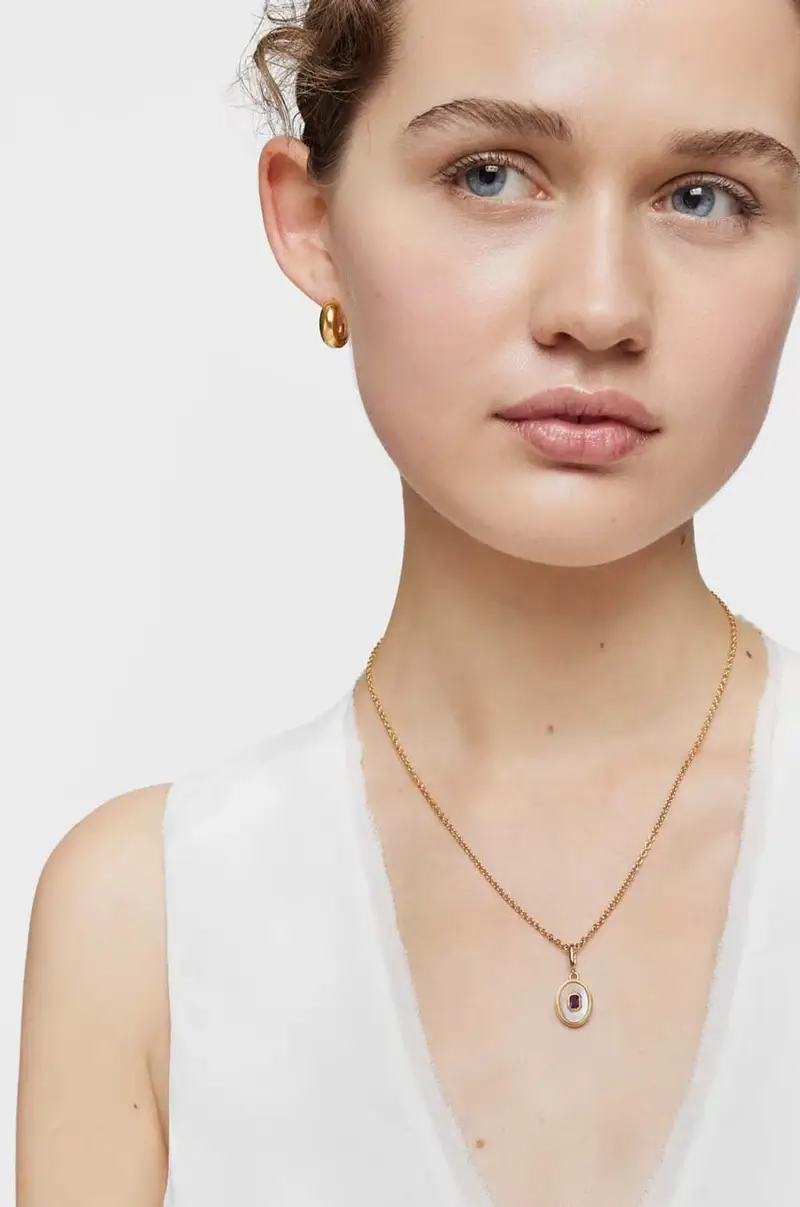 ciondolo in argento placcato oro 1004119000 miniatura 4