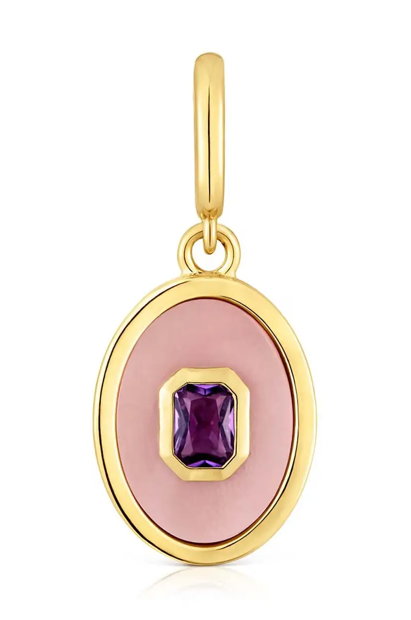 ciondolo in argento placcato oro 1004119000