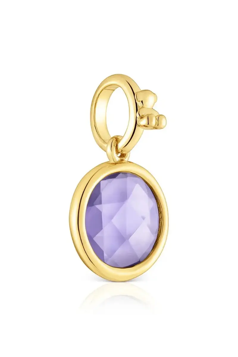 ciondolo in argento placcato oro 1004322500 miniatura 2