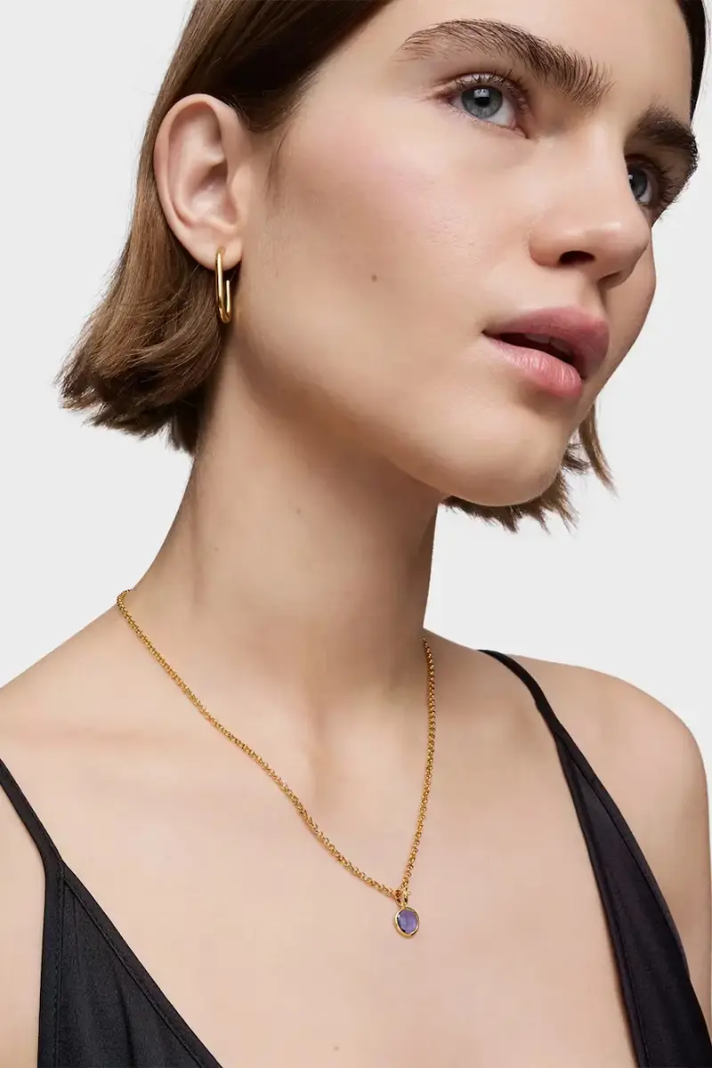 ciondolo in argento placcato oro 1004322500 miniatura 4