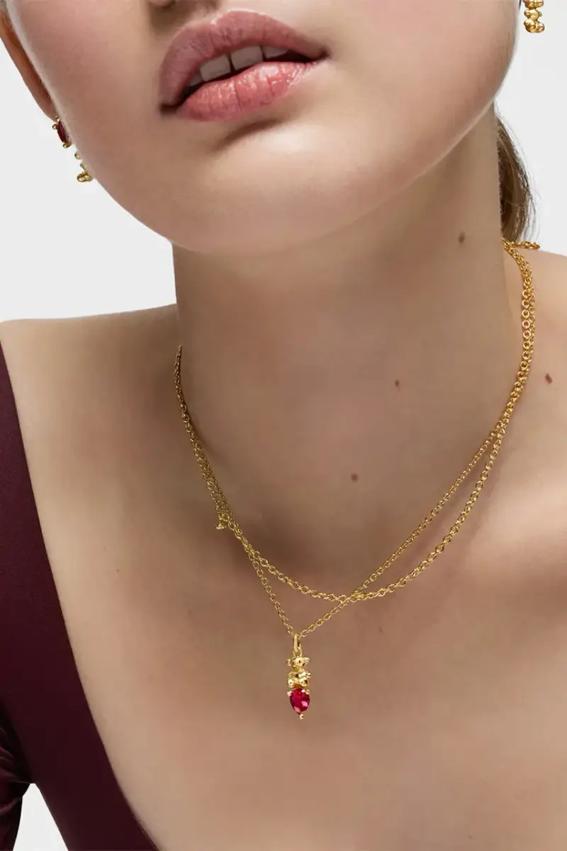 ciondolo in argento placcato oro 1004338200 miniatura 5