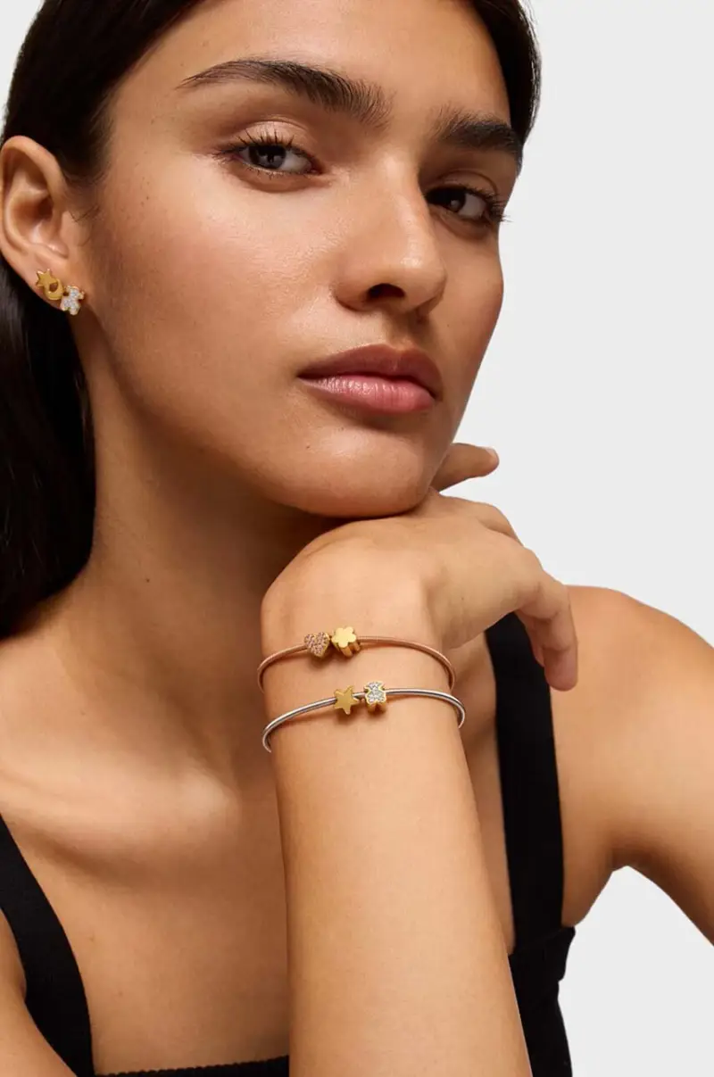 ciondolo in argento placcato oro 1950 miniatura 5