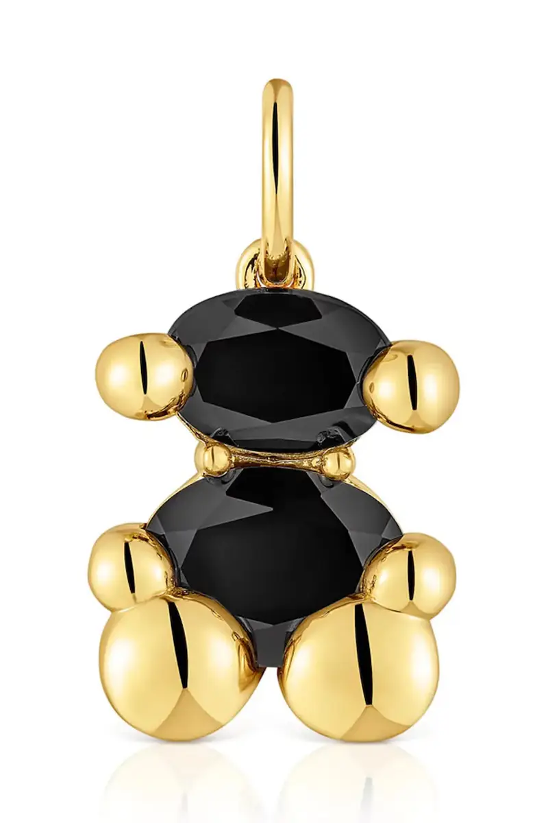 ciondolo in argento placcato oro Bold Bear Gem 1004224900