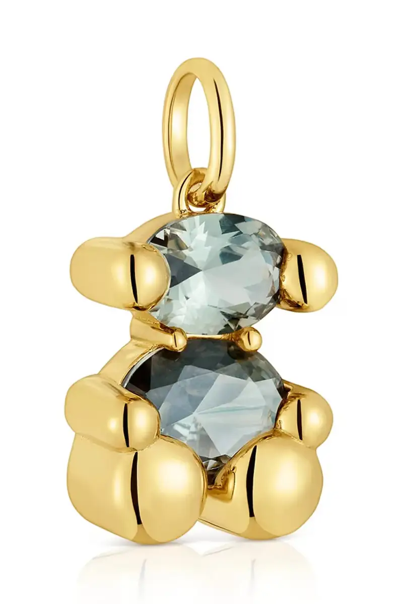 ciondolo in argento placcato oro Bold Bear Lab 1004254700 miniatura 2