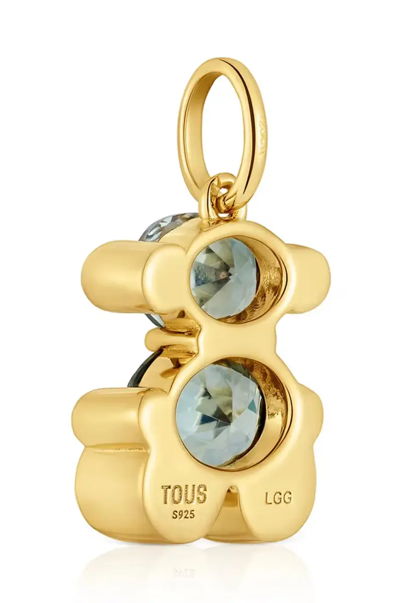 ciondolo in argento placcato oro Bold Bear Lab 1004254700 miniatura 3