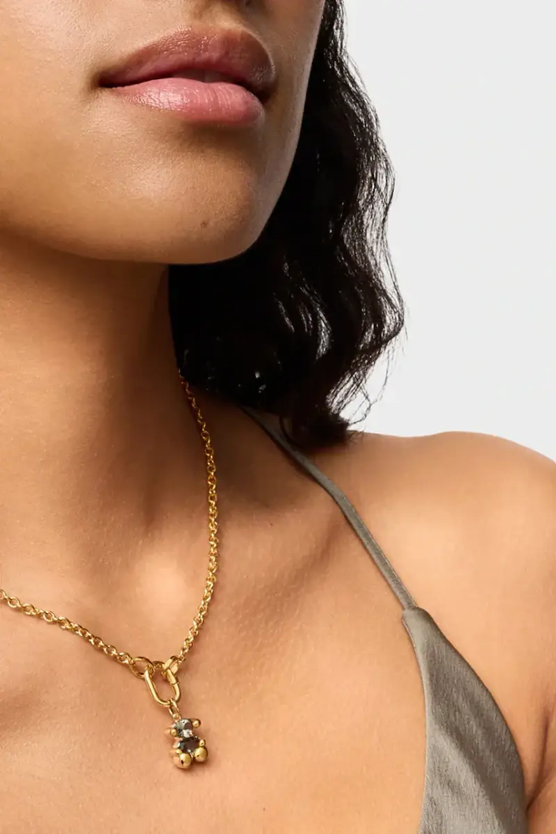 ciondolo in argento placcato oro Bold Bear Lab 1004254700 miniatura 5