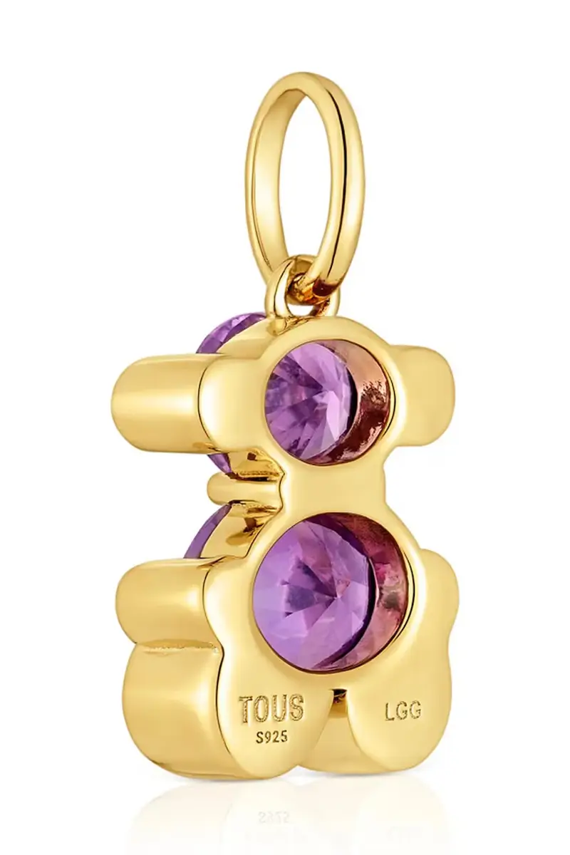 ciondolo in argento placcato oro Bold Bear Lab 1004255400 miniatura 3