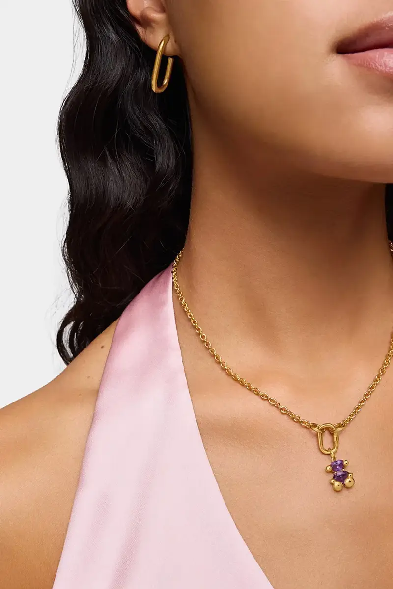 ciondolo in argento placcato oro Bold Bear Lab 1004255400 miniatura 5