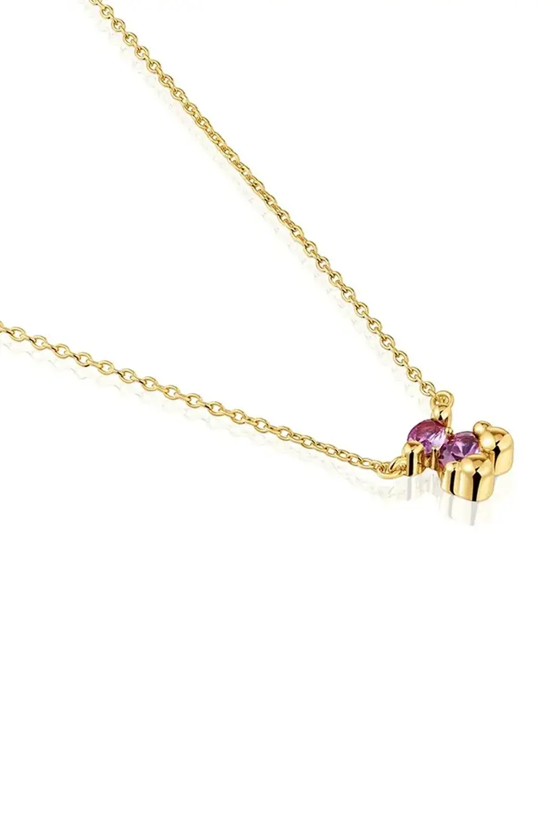 collana in argento placcato oro Bold Bear Lab 1004254300 miniatura 3